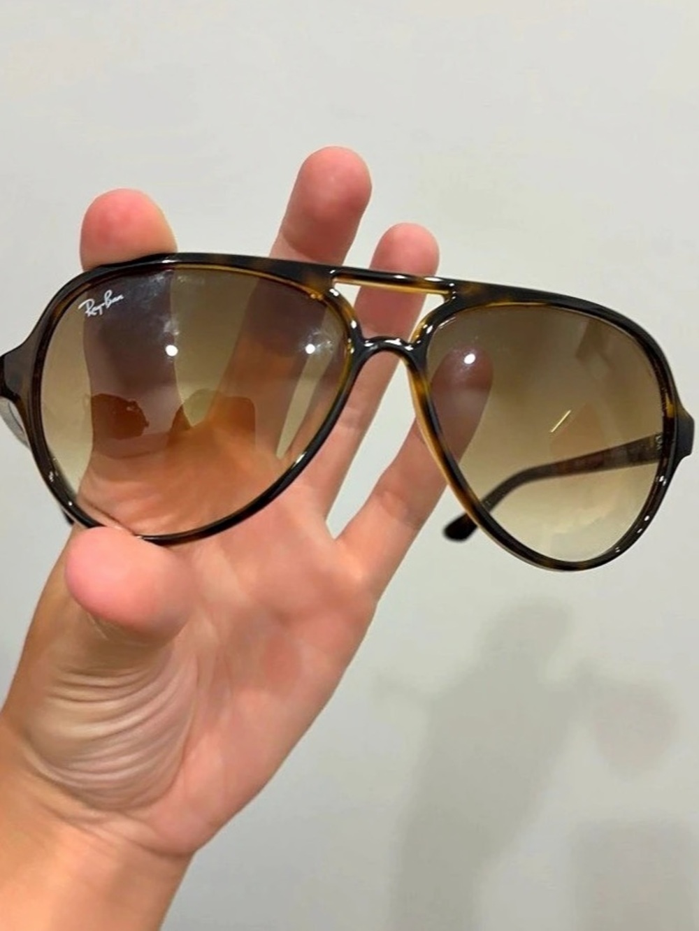 Ray-Ban RB 4126 Tortoise Aviator Sunglasses